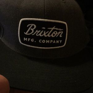 Brixton Grey Flat bill Hat